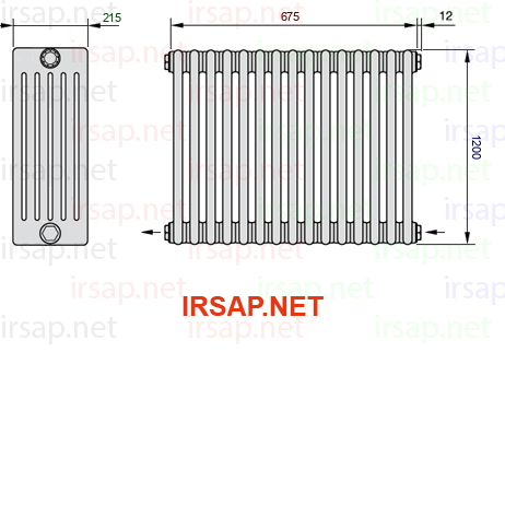 Радиатор IRSAP Tesi 61200/15 T08 CL 01